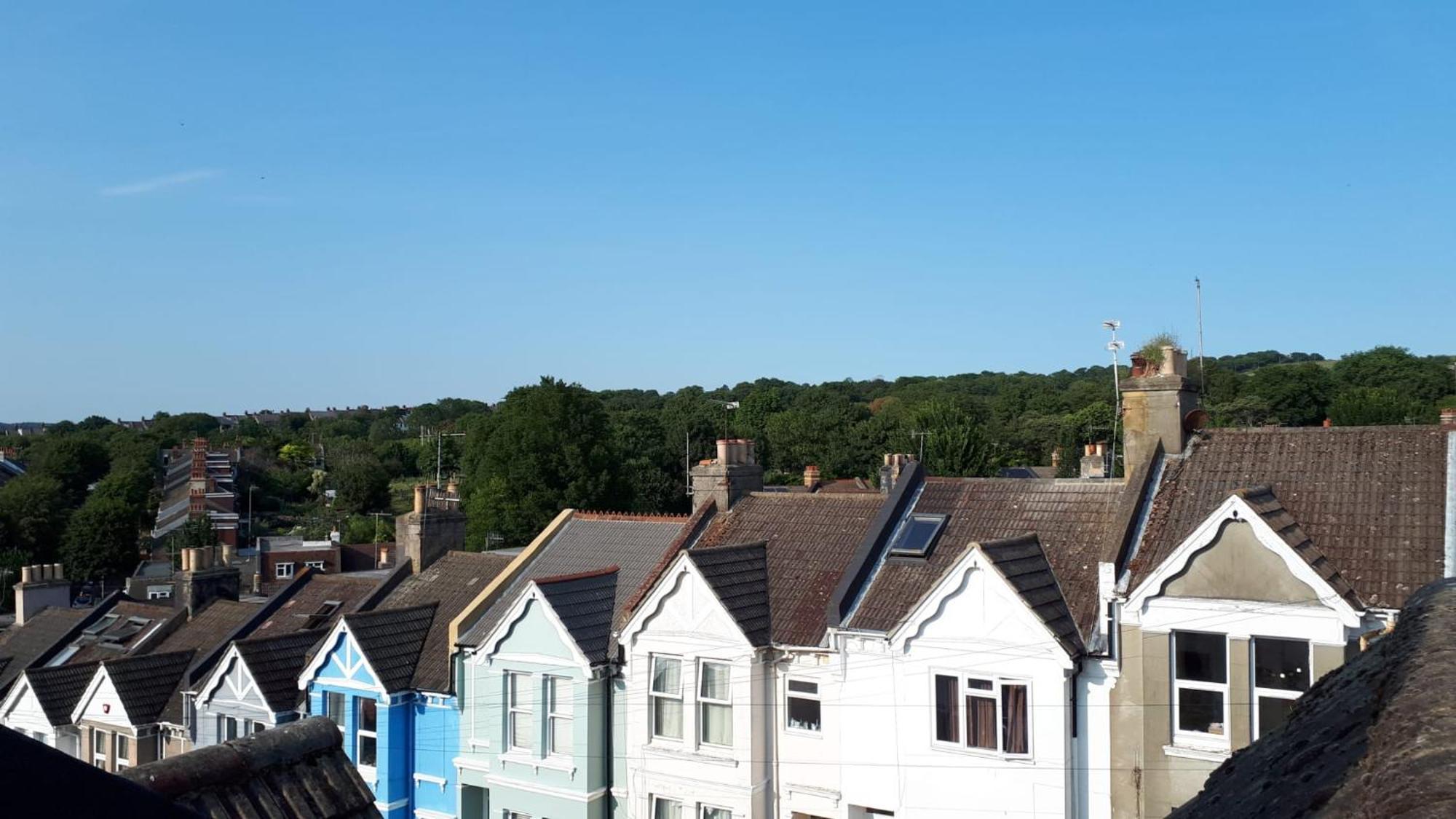 Large Light Loft Room - En Suite Hove Exterior foto